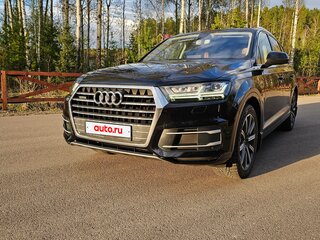 2015 Audi Q7 II (4M), чёрный, 3750000 рублей, вид 2