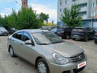 2014 Nissan Almera III (G15), бежевый, 780000 рублей, вид 2