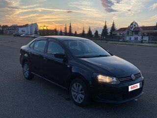 2013 Volkswagen Polo V, чёрный, 585000 рублей, вид 3
