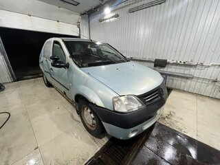 2006 Renault Logan I, зелёный, 89000 рублей, вид 4
