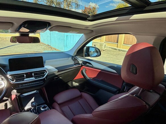 2021 BMW X4 30i II (G02) Рестайлинг, синий, 5435000 рублей - вид 7