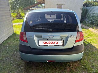 2007 Hyundai Getz I Рестайлинг, голубой, 520000 рублей, вид 5