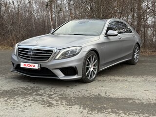 2015 Mercedes-Benz S-Класс AMG 63 AMG Long III (W222, C217), серый, 5800000 рублей, вид 3