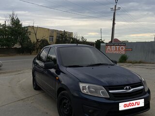 2013 Lada (ВАЗ) Granta I, синий, 235000 рублей, вид 1