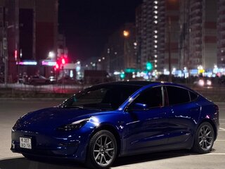 2018 Tesla Model 3 Long Range I, синий, 2500000 рублей, вид 4