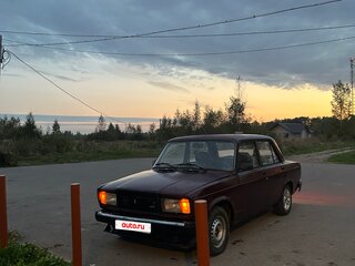 2005 Lada (ВАЗ) 2107, красный, 130000 рублей, вид 3