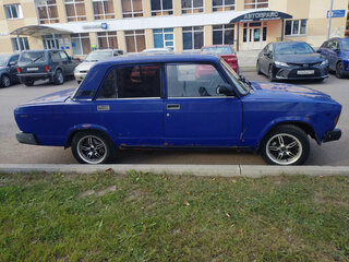 2001 Lada (ВАЗ) 2107, голубой, 75000 рублей, вид 2