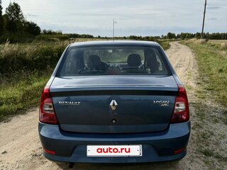 2013 Renault Logan I Рестайлинг, синий, 349000 рублей, вид 5