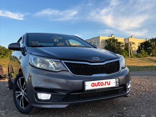 2015 Kia Rio 6-speed III, серый, 1290000 рублей, вид 2