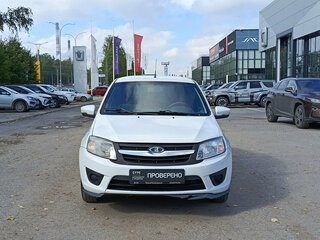 2016 Lada (ВАЗ) Granta I, белый, 299000 рублей, вид 2