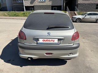2004 Peugeot 206, серый, 251000 рублей, вид 3