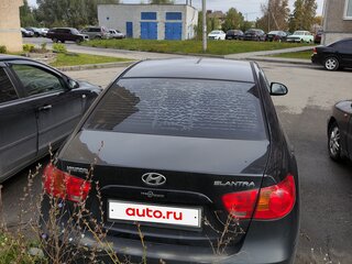 2007 Hyundai Elantra IV (HD), чёрный, 370000 рублей, вид 3