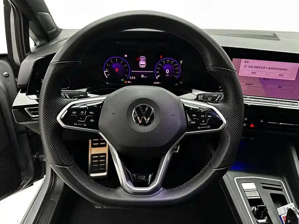 2022 Volkswagen Golf VIII, серый - вид 12