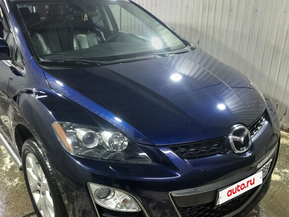 2010 Mazda CX-7 I Рестайлинг, синий, 1150000 рублей - вид 10