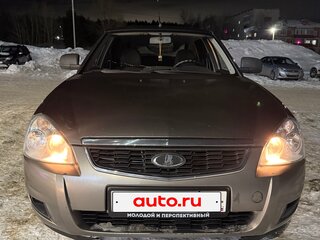 2014 Lada (ВАЗ) Priora I Рестайлинг, коричневый, 450000 рублей, вид 1