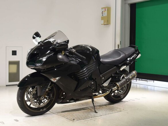 2008 Kawasaki ZZR 1400, чёрный, 745000 рублей - вид 3