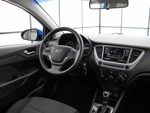 2019 Hyundai Solaris II, синий, 1580000 рублей - вид 7