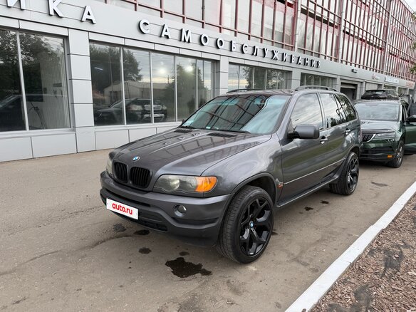 2003 BMW X5 3.0i I (E53), серый - вид 6