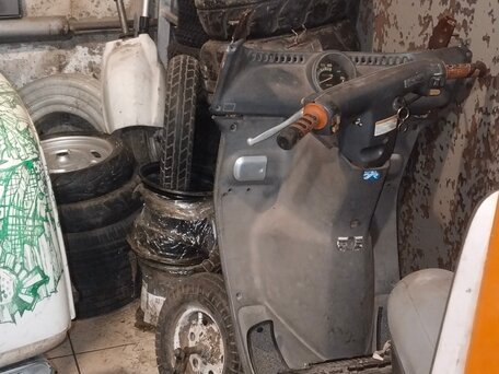 2005 Honda Gyro, белый, 120000 рублей, вид 3