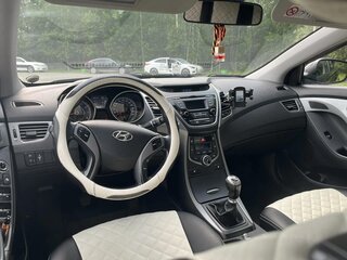 2015 Hyundai Elantra V (MD) Рестайлинг, чёрный, 1200000 рублей, вид 5