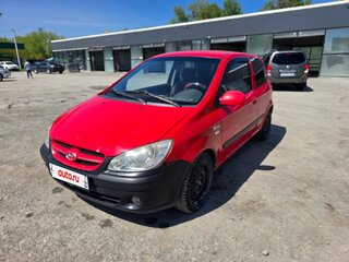 2005 Hyundai Getz I Рестайлинг, красный, 345000 рублей, вид 1