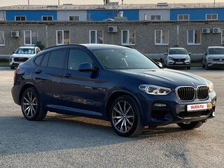 2018 BMW X4 20i II (G02), синий, 3750000 рублей, вид 4