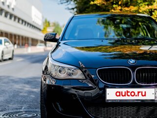 2008 BMW 5 серии 520d V (E60/E61) Рестайлинг, синий, 1500000 рублей, вид 3