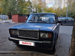 2004 Lada (ВАЗ) 2107, синий, 90000 рублей, вид 2
