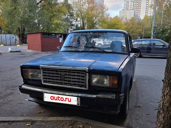 2004 Lada (ВАЗ) 2107, синий, 90000 рублей - вид 1