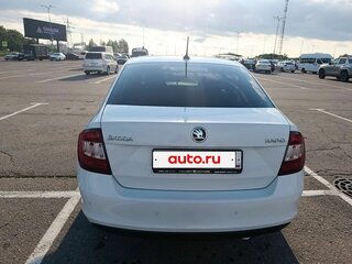 2018 Skoda Rapid I Рестайлинг, белый, 1215000 рублей, вид 4