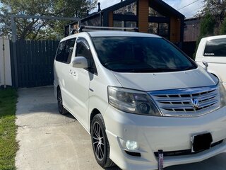 2005 Toyota Alphard I Рестайлинг, белый, 999888 рублей, вид 1