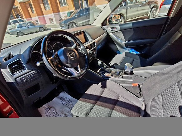2016 Mazda CX-5 I Рестайлинг, красный, 1800000 рублей - вид 3