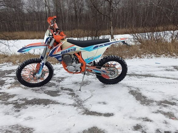 2019 Avantis Enduro 250, оранжевый, 160000 рублей - вид 7