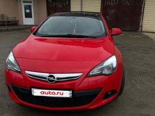 2014 Opel Astra GTC J Рестайлинг, красный, 700000 рублей, вид 3