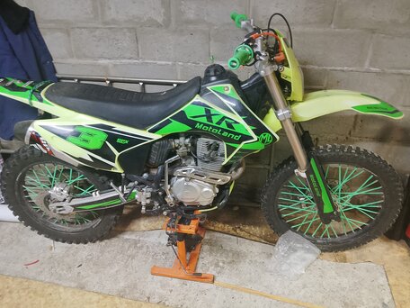 2022 Motoland XR250, зелёный, 100000 рублей, вид 4