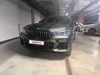 2021 BMW X6 40d III (G06), зелёный, 7499999 рублей, вид 4