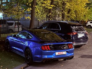 2018 Ford Mustang VI Рестайлинг, синий, 3100000 рублей, вид 5