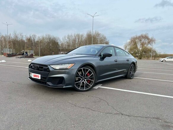 2020 Audi S7 II (4K), серый, 6500000 рублей
