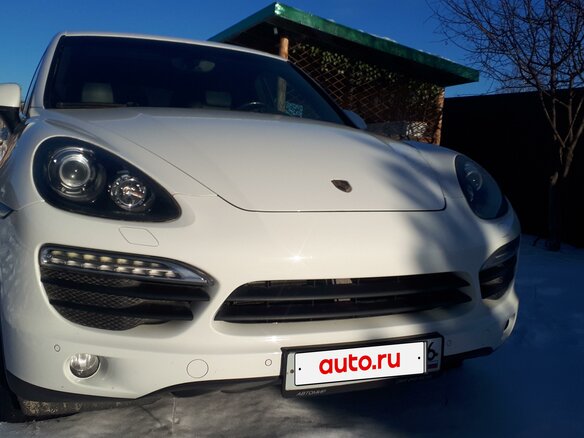 2011 Porsche Cayenne S II (958), белый, 2100000 рублей - вид 1