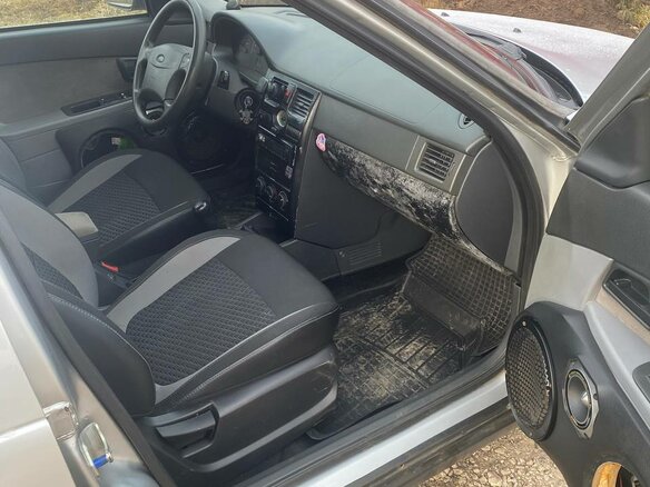 2007 Lada (ВАЗ) Priora I, серебристый, 250000 рублей - вид 5
