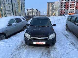 2014 Lada (ВАЗ) Granta I, чёрный, 230000 рублей, вид 3