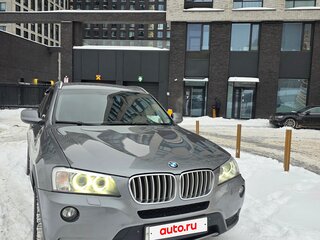 2013 BMW X3 30d xDrive II (F25), серый, 1990000 рублей, вид 2