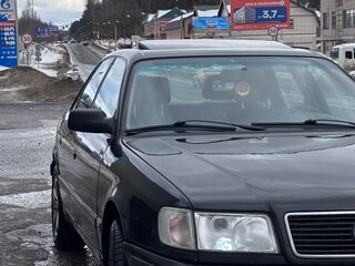 1993 Audi 100 IV (C4), чёрный, 490000 рублей, вид 3