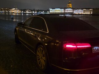 2013 Audi A8 Long III (D4) Рестайлинг, чёрный, 2130000 рублей, вид 5