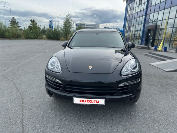 2012 Porsche Cayenne II (958), чёрный, 2790000 рублей