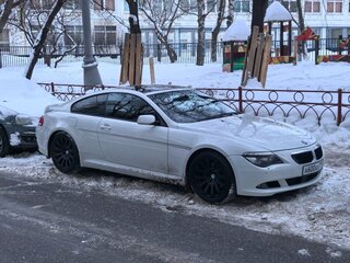 2008 BMW 6 серии 630i II (E63/E64) Рестайлинг, белый, 1500000 рублей, вид 2