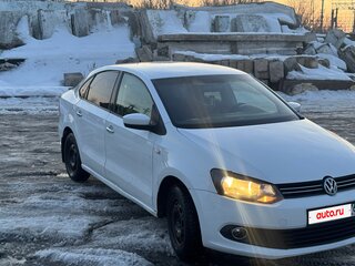 2013 Volkswagen Polo V, белый, 550000 рублей, вид 3