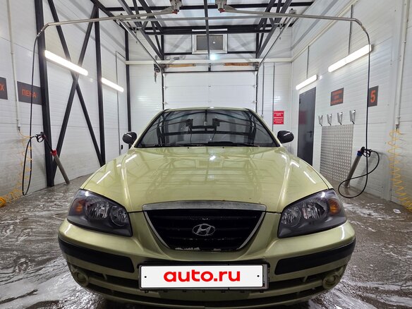 2003 Hyundai Elantra III (XD2) Рестайлинг, зелёный, 200000 рублей - вид 2