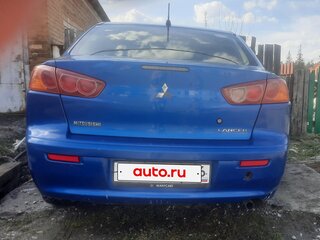 2008 Mitsubishi Lancer X, синий, 500000 рублей, вид 3