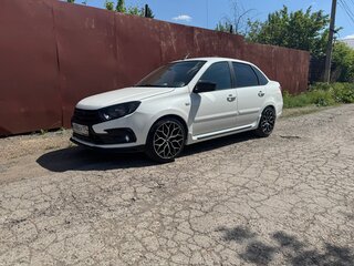 2019 Lada (ВАЗ) Granta I Рестайлинг, белый, 770000 рублей, вид 3